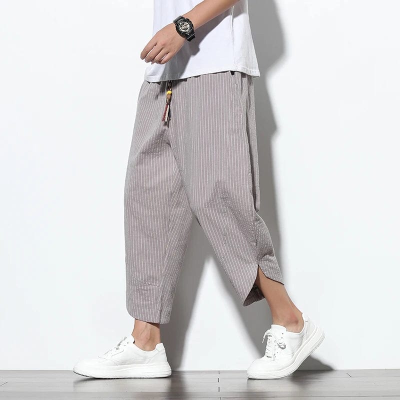 Tyler - Linen Cropped Pants