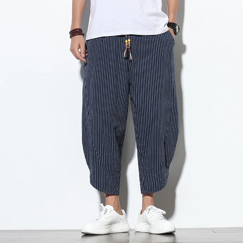 Tyler - Linen Cropped Pants