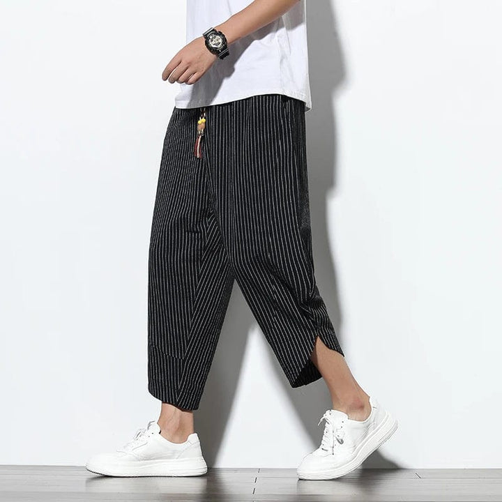 Tyler - Linen Cropped Pants