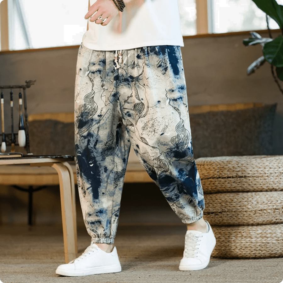 Fresh Breeze Linen Joggers